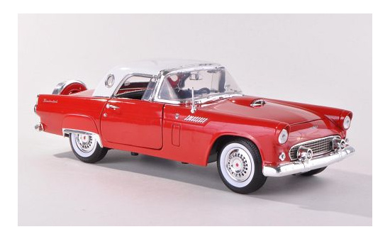 Motormax MOM73176RED Ford Thunderbird Hardtop - rot , weiss - Vorbestellung 1:18