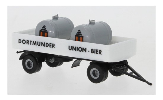 Brekina BRE95578 Anhänger Pritsche - Dortmunder Union Bier 1:87