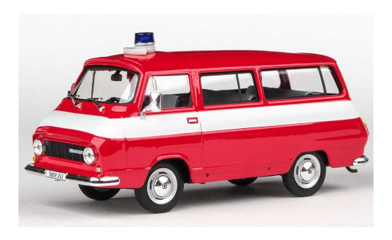 Abrex ABR143ABSX-715XL2 Skoda 1203 Mikrobus - Pozarni Ochrana 1:43