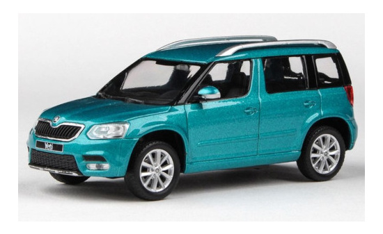 Abrex ABR143AB-031MC Skoda Yeti FL - türkis (Metallic) - Vorbestellung 1:43