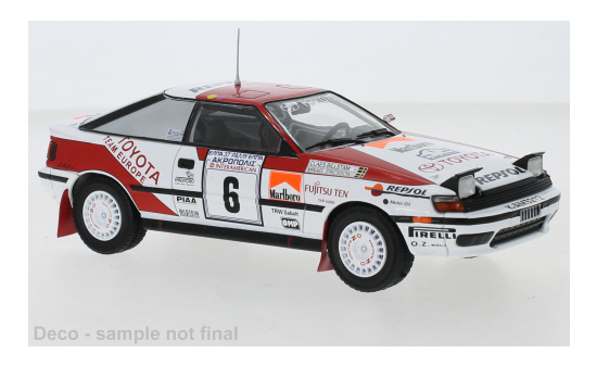 IXO IXO24RAL016B Toyota Celica GT-Four - Rallye Acropolis - M.Ericsson - C.Billstam 1:24