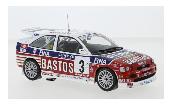 IXO IXO24RAL017A Ford Escort RS Cosworth - Bastos - 24h Ypres - P.Snijers - D.Colebunders 1:24