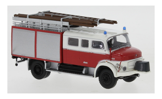 Brekina BRE47139 Mercedes LAF 1113 LF 16 - rot , weiss - Feuerwehr Hessen 1:87