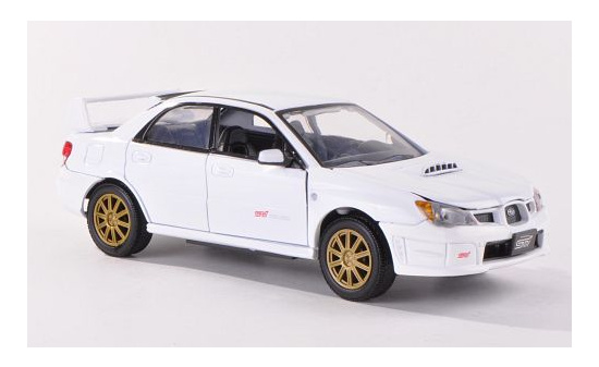 Motormax MOM73330WHITE Subaru Impreza WRX STi - weiss - Vorbestellung 1:24