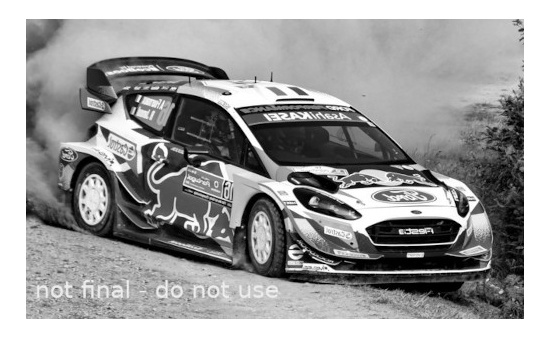 IXO IXORAM819B Ford Fiesta WRC - Red Bull - Rally Portugal - A.Fourmaux - R.Jamoul 1:43