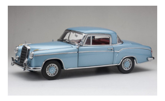 Sun Star SUN3592 Mercedes 220 SE Coupe (W128) - hellblau (Metallic) 1:18