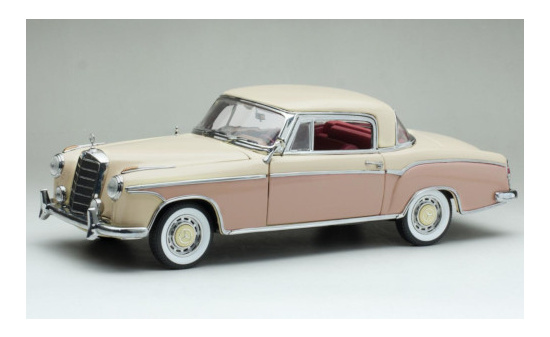 Sun Star SUN3591 Mercedes 220 SE Coupe (W128) - hellbeige , hellrosa - Vorbestellung 1:18