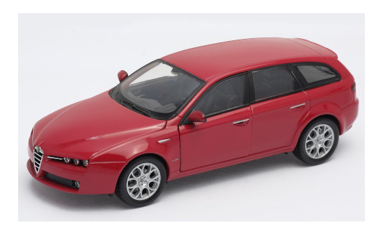 Welly WEL22482RED Alfa Romeo 159 Sportwagon - rot - Vorbestellung 1:24