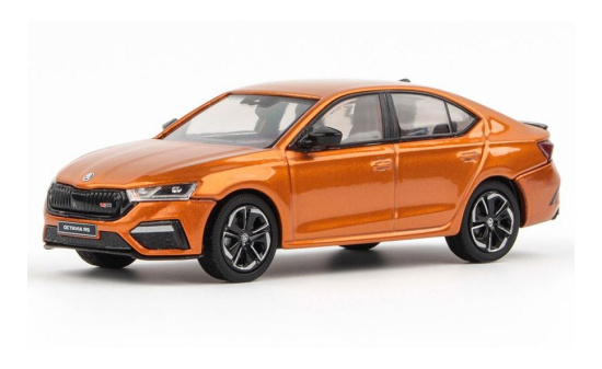 Abrex ABR143AB-037JE Skoda Octavia IV RS - orange (Metallic) 1:43