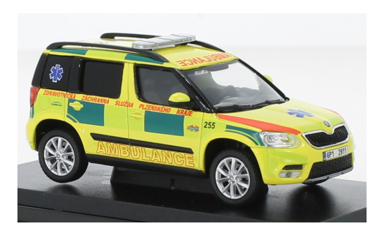 Abrex ABR143ABX-031XO02 Skoda Yeti FL - ZZS Plzenskeho Kraje 255 1:43