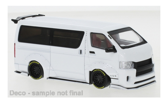 IXO IXOMOC323 Toyota Hiace Widebody - weiss (Metallic) 1:43